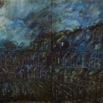 Blue City. 1. 200x390 cm. 2002